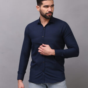 Men’s Regular Fit Solid Shirt