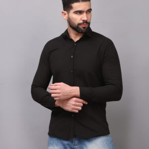 Men’s Regular Fit Solid Shirt