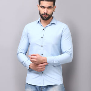 Men’s Regular Fit Solid Shirt