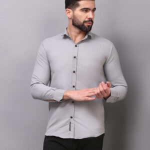 Men’s Regular Fit Solid Shirt