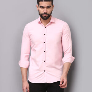 Men’s Regular Fit Solid Shirt