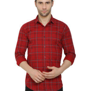 Men’s Stylish Cotton Checks Shirt